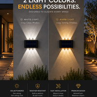 Lumière Solar Wall Light